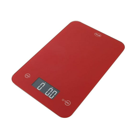 AWS ONYX-5K-RD Onyx Digital Kitchen Scale - Red Digital Food Scale
