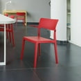 thumbnail image 4 of Compamia Plus Arm Chair Red, Set of 2, 4 of 8