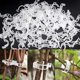 thumbnail image 1 of 100 Uds Clips de soporte de plantas de plástico blanco Clips de tomate, Clips de enrejado de vegetales de vid de tomate de flores, Clips de soporte de plantas, 1 of 5