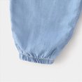 thumbnail image 4 of 18-24 Months Infant Baby Denim Jogger Pants,Kids Elastic Waist Lightweight Trousers with Pockets,Summer Fall Breathable Casual Pants for 3 6 9 12 18 Months 2T 3T 4T Toddler,Light Blue, 4 of 7