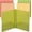 Vibrant Colors, variant on Mr. Pen- Plastic Folders with Pockets and Prong, 5 Pack, Assorted Colors