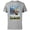 Athletic Heather, variant on The Ice Age Adventures of Buck Wild - Short Sleeve Cotton T-Shirt for Adults - Customized-Black