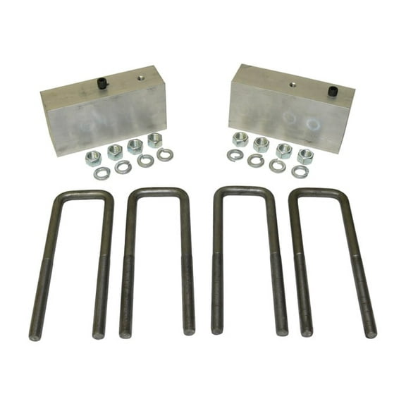 Brothers Trucks LBU4754STOCK Lowering Block Kit - 3-inch Drop - Stock Rear Axle