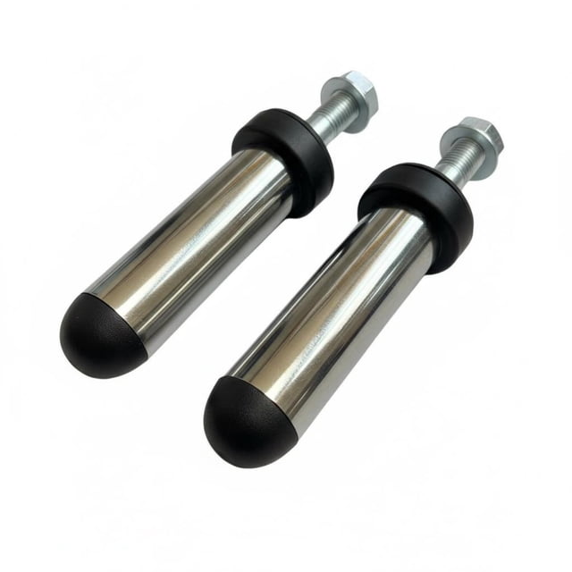 DOLITY 2 Pieces Squat Rack Plate Pin Space-Saving Design Squat Rack Plate Storage Pegs Versatile Compatibility Strength Training Equipment for Weightlifters
