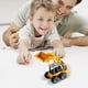 thumbnail image 5 of Juguete para niños Xihbxyly cosechadora excavadora Vehículo de Ingeniería de Simulación inercial, 5 of 6