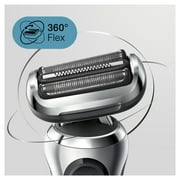 Braun Series 7 7071cc Flex Electric Razor for Men with SmartCare Center, Precision Trimmer, Wet & Dry, Rechargeable, Cordless Foil Shaver, Silver