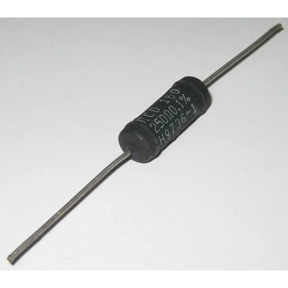 Rcd 250 Ohm High Precision Wirewound Resistor With Axial Leads - 0.1% Tolerance