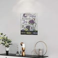 thumbnail image 2 of Purple Lavender Wall Art Farmhouse Today I Choose Joy Pictures Canvas Decor Country Flower Hummingbird Painting Prints Framed Artwork for Living Room Bedroom Bathroom 12"x16", 2 of 6
