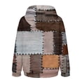 thumbnail image 5 of YEJIMAN Sweatshirt for Women Long Sleeved With Gradient Letter Printed Pockets And Comfort Hoodie, 5 of 9