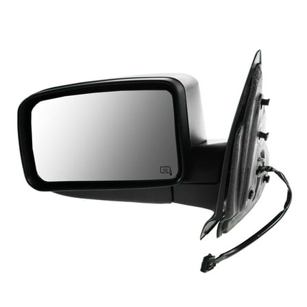 TRQ Mirror Power Heated Puddle Light Textured Black LH for 2003 Expedition MRA06295