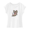 thumbnail image 2 of Camiseta para mujer Ropa deportiva Casual Señoras Moda Clásico Cuello redondo Ropa Crew M, 2 of 7