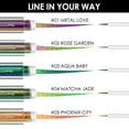 thumbnail image 2 of FOCALLURE Color Shifting Liquid Eyeliner Pen,Waterproof Eye Makeup with Highly Pigmented Metallic Multi-Reflective Finish,#01&nbsp;METAL&nbsp;LOVE, 2 of 7
