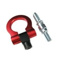 thumbnail image 6 of Xotic Tech 1 Set JDM SCREW-ON Red Sport Racing Aluminum Front Rear BUMPER Tow Hook For BMW 1 3 5 6 X5 X6, MINI Cooper, 6 of 9
