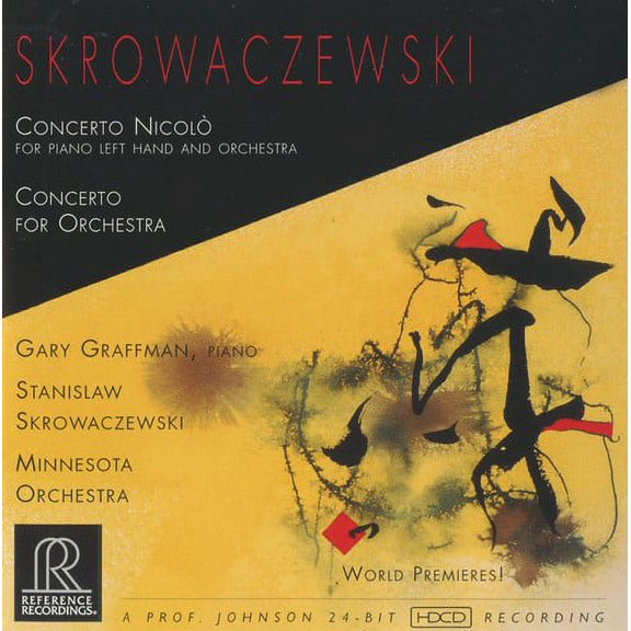 Stanislaw Skrowaczewski - Concerto Nicolo / Concerto for Orchestra - Music & Performance - CD