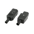 thumbnail image 2 of Pair Rewirable Design IEC320 C14 Plug to C13 Socket Power Adapter  250V 10A, 2 of 3