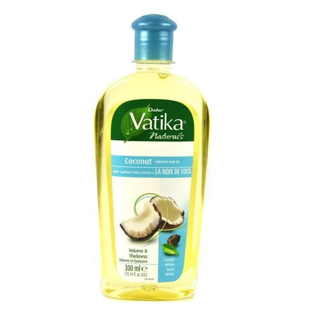 DABUR VATIKA NATURALS ENRICHED COCONUT HAIR OIL 300ML - Walmart.com ...