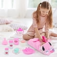 thumbnail image 3 of ZITA ELEMENT Baby Doll Accessories for 12-18 Inch Dolls, 13 pcs Changing & Bathtime Set with Owl Swaddle, Bottle, Toy, Bib, Diaper, Pretend Bath & Caring & Feeding Supplies, 3 of 7