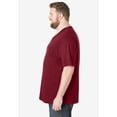 thumbnail image 3 of KingSize Men's Big & Tall Shrink-Less Lightweight V-Neck Pocket T-Shirt, 3 of 6