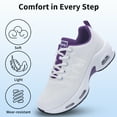 thumbnail image 5 of Artlea Womens Running Shoes Breathable Tennis Sneakers Non Slip Athletic Shoes Fashion Walking Sneakers for Gym Workout, US 5.5-11, 5 of 7