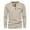 Beige, variant on TMOYZQ Men's Long Sleeve Shirts Spring Casual Crewneck Pullover T-Shirt Stretch Textured Knit Tee Slim Fit Soft Button Up Blouse Tops with Pocket
