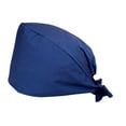thumbnail image 4 of Esquirla Scrub Cap Stretch Bouffant Working Hat Head Wrap Navy, 4 of 8