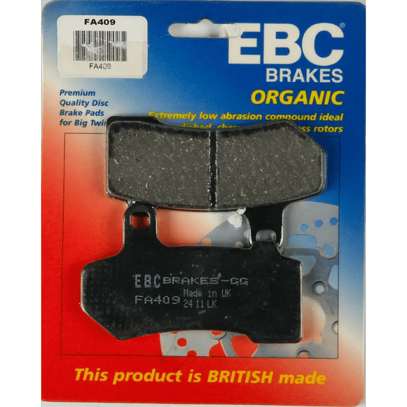 EBC Organic Brake Pad Organic - Rear Brake# FA409 #007037