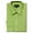 Apple Green, variant on G-Style USA Men's Regular Fit Long Sleeve Solid Color Dress Shirts - Apple Green - 2X - 18-18.5 - 34-35