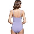 thumbnail image 4 of Beeachgirl Women's One Piece Swimsuit Tummy Control Bathing Suit Swimwear Spaghetti Straps, 4 of 7