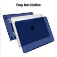 thumbnail image 6 of Fintie Case Bundle for 13-inch MacBook Air (A2337/ A2179 / A1932)(2020 2019 2018 Release) - Laptop Hard Shell Case with 2 Keyboard Cover & 1 Screen Protector, Crystal Navy, 6 of 7