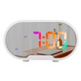 Dazzling Colors Multifunctional Intelligent Alarm Clock Can Charge