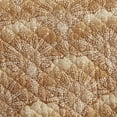 thumbnail image 5 of Indigo Ink Panther 3-Piece Gold Spice Ombre Medallion Boho Quilt Set, Full/Queen, 5 of 5