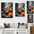 thumbnail image 4 of Designart "Artisanal Blend With Floral Backdrop" Beer Wall Art Living Room, 4 of 7