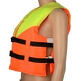 thumbnail image 3 of EDFRWWS Children's Life Jacket, Oxford/ Polyester Orange/Light Yellow, 4-10 Years, 3 of 8
