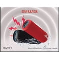 thumbnail image 4 of Bocina Bluetooth Aiwa AWKF4 Portátil a Prueba de Agua Rojo TWS, 4 of 5