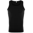 thumbnail image 4 of BXINGOHAI Compression Shirt Men Slimming Undershirt Body Shaper Vest, Compression Tank Top, Shapewear Tummy Control Sale Black,M, 4 of 6