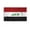 3x5 ft Nylon Flag, variant on AGAS Iraq Car Flag 12x16 inch Polyester Fabric Double Stitched 17 Inch White Plastic Flexible Pole High Visibility Iraqi National Car Flag