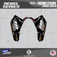 thumbnail image 4 of Kalair GFX Graphics Kit for Suzuki LTZ400 (2009-2014) Rebel Series, 4 of 5