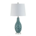 thumbnail image 2 of Safavieh Harlem 25 in. Modern Ceramic Table Lamp, Blue, 2 of 5