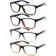 thumbnail image 1 of Gafas de lectura Readersoul, paquete de 4 unidades, para hombre, +1,25 de aumento, 1 of 6