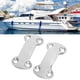 thumbnail image 1 of Placa de Tacón de Fijación de Metal, Placa de Presión de Acero Superfices inoxidables Más Suaves de 2 Piezas Para Barcos, 1 of 7