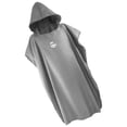 thumbnail image 1 of Microfiber Surf Poncho Changing Robe Wetsuit Soft for Changing Towel Hooded Cloak Swim Medium Gray, 1 of 9
