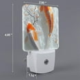thumbnail image 2 of Xecao Koi Fish Water for Night Light - a Wall-mounted LED Fixture with A Dusk-to-dawn Sensor, Ideal for Bedrooms, Bathrooms, Hallways, and Kitchens-EU, 2 of 7