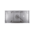 thumbnail image 3 of F9431-30-Sunset Lighting-23.75 Inch 18W LED Flush Mount   White Finish with White Glass, 3 of 4