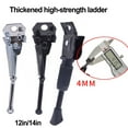 thumbnail image 5 of Ebike Kickstand Electric Bike Kickstand Non-Slip Support Bicycle Leg Kick Stand For 12-14Inch Ebike Steel Alloy Side Kickstand 14Inch Black A, 5 of 8