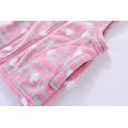 thumbnail image 3 of LittleSpring Kids' Girls' Plush Vest Jacket Sleeveless Winter Vest Fleece Zipper Cute Soft Jacket Pink Love Zebra Print 4T, 3 of 6