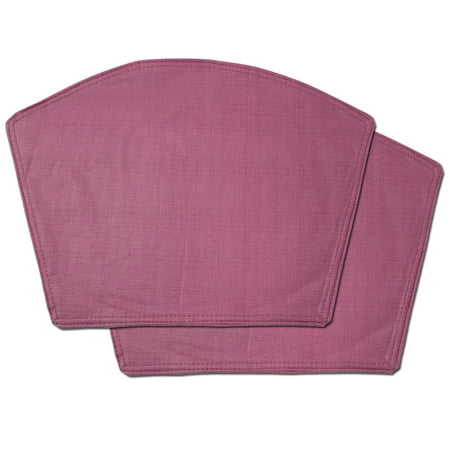 Bed Bath And Table Teepee bed bath n more Burgundy Restaurant Quality Heavyweight Vinyl Wedge Table Placemats (Set of 2, 4 or 6) Set of 2 ()