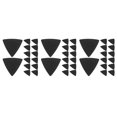thumbnail image 5 of MLINS 60 pcs  Folk Guitar Picks Triangle Black Guitar Picks Anti-slip Style ABS Material Picks Guitar Accessories, 5 of 8