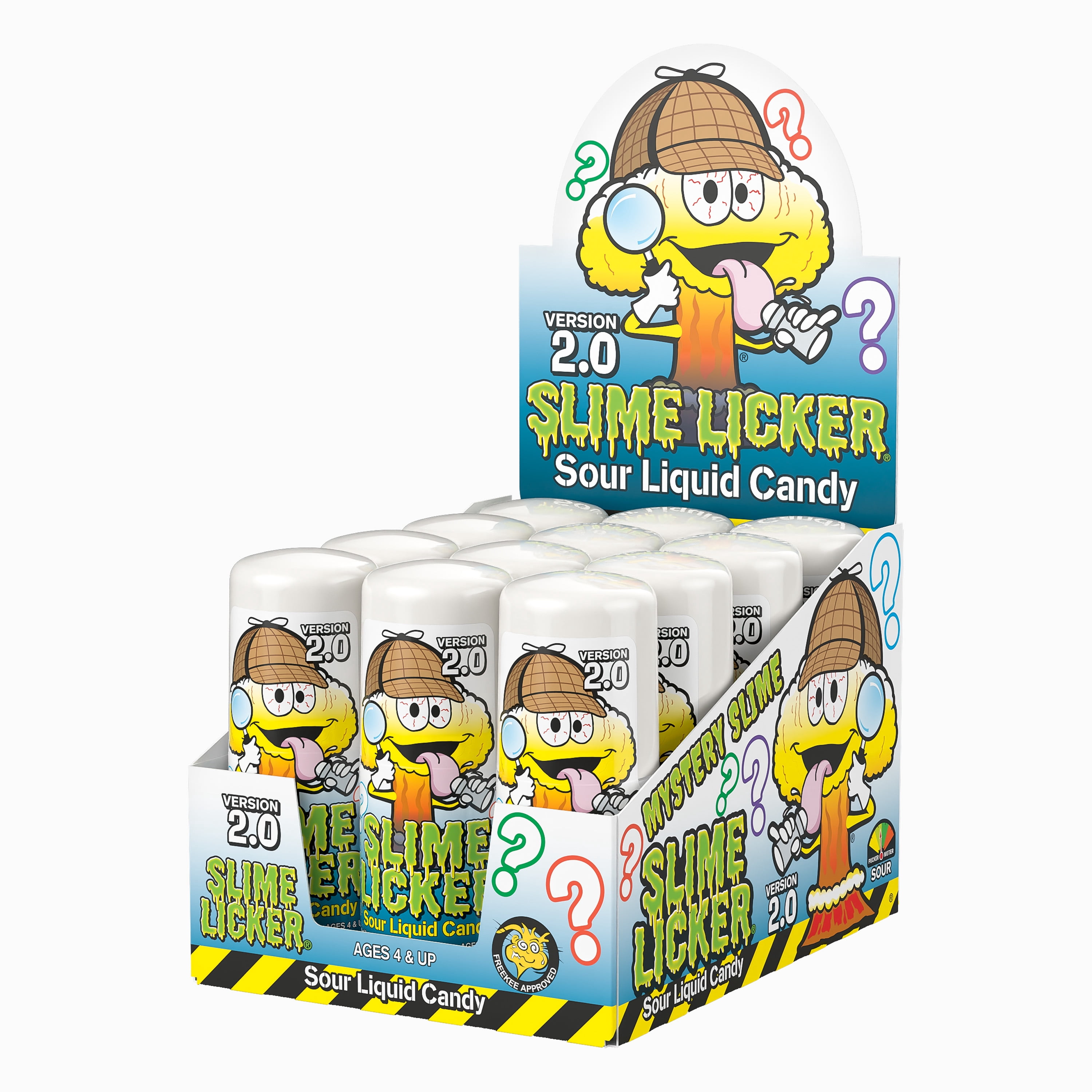 Toxic Waste Slime Licker 2.0, Mystery Flavor, Liquid Candy, 2 Fl. Oz. Bottle