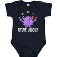 thumbnail image 3 of Inktastic Juggling Monster Future Juggler Boys or Girls Baby Bodysuit, 3 of 5