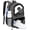 Deep Grey, variant on Omlopp Soccer Backpack,Soccer Bag with Ball Holder, Water resistant Sport Equipment Bags Fit Basketball Volleyball Football